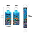 thumbnail image 2 of WIRESTER Lipstick Chapstick Holder Keychain Neoprene Lip Balm Holder Cover With Wristlet Keychain Lanyard for Women - Full Tropical Sea Coral, 2 of 6