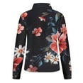 thumbnail image 5 of Women Blouse 3/4 Sleeve Petite, Button Down Blouses for Women Dressy Casual Workout Tops for Women Plus Size Vacation Summer Tops for Women Over 50 Previous, 5 of 6