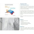 thumbnail image 6 of AMZ Supply Disposable SF Coveralls. White Body Protective Suits 60 gsm. 5X-Large Pack of 5, 6 of 9
