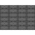 thumbnail image 1 of Ahgly Company Machine Washable Indoor Rectangle Transitional Charcoal Black Area Rugs, 2' x 4', 1 of 7