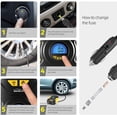 thumbnail image 4 of Compresor de aire portátil, inflador eléctrico, inflador de neumáticos para coche, minicompresor de aire portátil de 12 V, bomba para coche y bicicleta con manómetro., 4 of 5