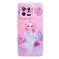 thumbnail image 1 of For Xiaomi 13 Stereo Vision Pattern PC Phone Case(Pink Mermaid), iPhone 13, 1 of 5