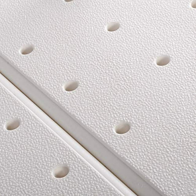 MedMobile? Banc de Transfert pour Baignoire/chaise de Bain avec Dossier, Siège Grand, Hauteur de Siège Réglable, Pattes à Rayures Sûres, Léger, Durable, Banc de Douche Résistant à la Rouille