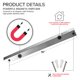 thumbnail image 2 of Barra de cuchillos Modern Innovations de acero inoxidable de 25 cm, 2 of 6