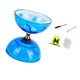 thumbnail image 5 of Juego de diábolo chino, juguete de malabarismo, práctico, divertido, resistente, regalo, accesorios de cinco rodamientos para adultos, niños, ancianos, espectáculos en parques. S Azul, 5 of 8