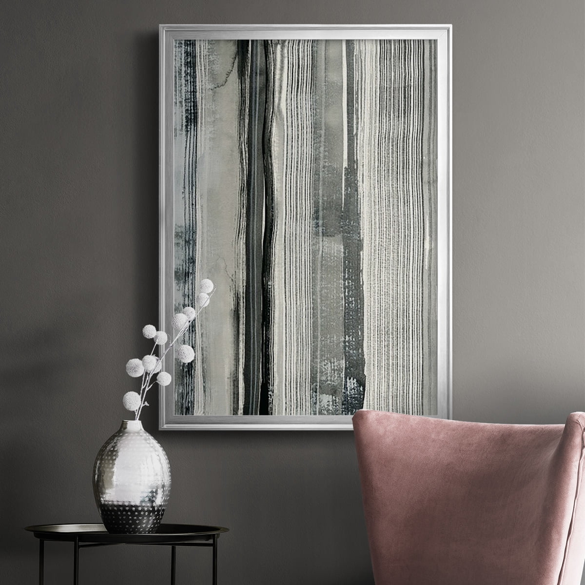 Differing Parallels II Premium Framed Print, in Gold, Black, or Silver - Ready to Hang
