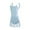 Blue, variant on purcolt Ballet Leotards for Girls, Toddler Dance Leotards with Skirt Camisole Ballerina Outfit Dresses for Kids 4-15 Years