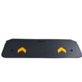 thumbnail image 5 of Rubber Threshold Ramp, 2" Rise Threshold Ramp Doorway, Recycled Rubber Power Threshold Ramp Rated 33069 lbs Load Capacity, Non-Slip Surface Rubber Solid Threshold Ramp for Wheelchair and Scooter, 5 of 6