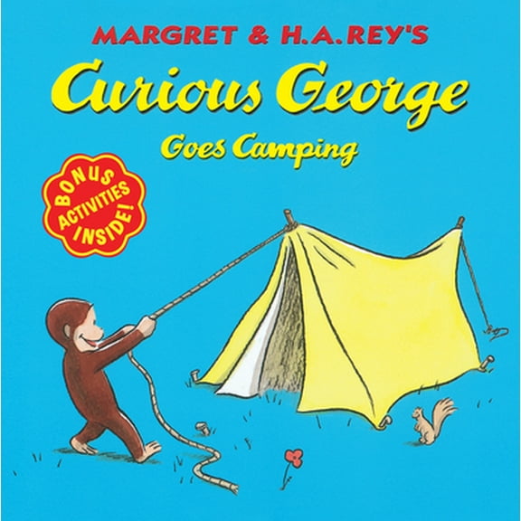 Pre-Owned Curious George Goes Camping (Paperback) 0395978351 9780395978351