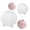 1-3, variant on Striped Sphere Silicone Easy Demolding For Soap Resin Casting Handmade