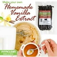 thumbnail image 4 of 50 USDA Certified Organic  Madagascar Vanilla Beans Grade A. Non-GMO ~5" Fresh for Baking and Homemade Extract by FITNCLEAN VANILLA, 4 of 7