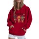 thumbnail image 1 of Ailaofu Womens Halloween Sweatshirt Cute Graphic Crewneck Pullover Printed Long Sleeve Fall Outfits Sweatshirts, 1 of 4