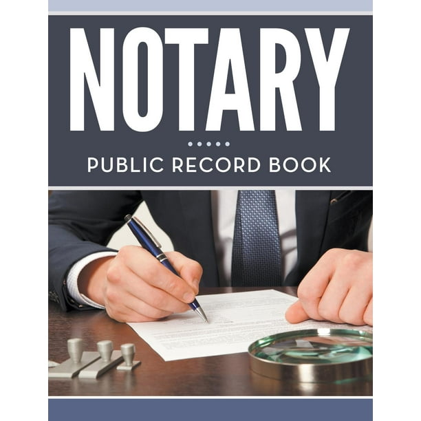 Notary Public Record Book (Paperback)