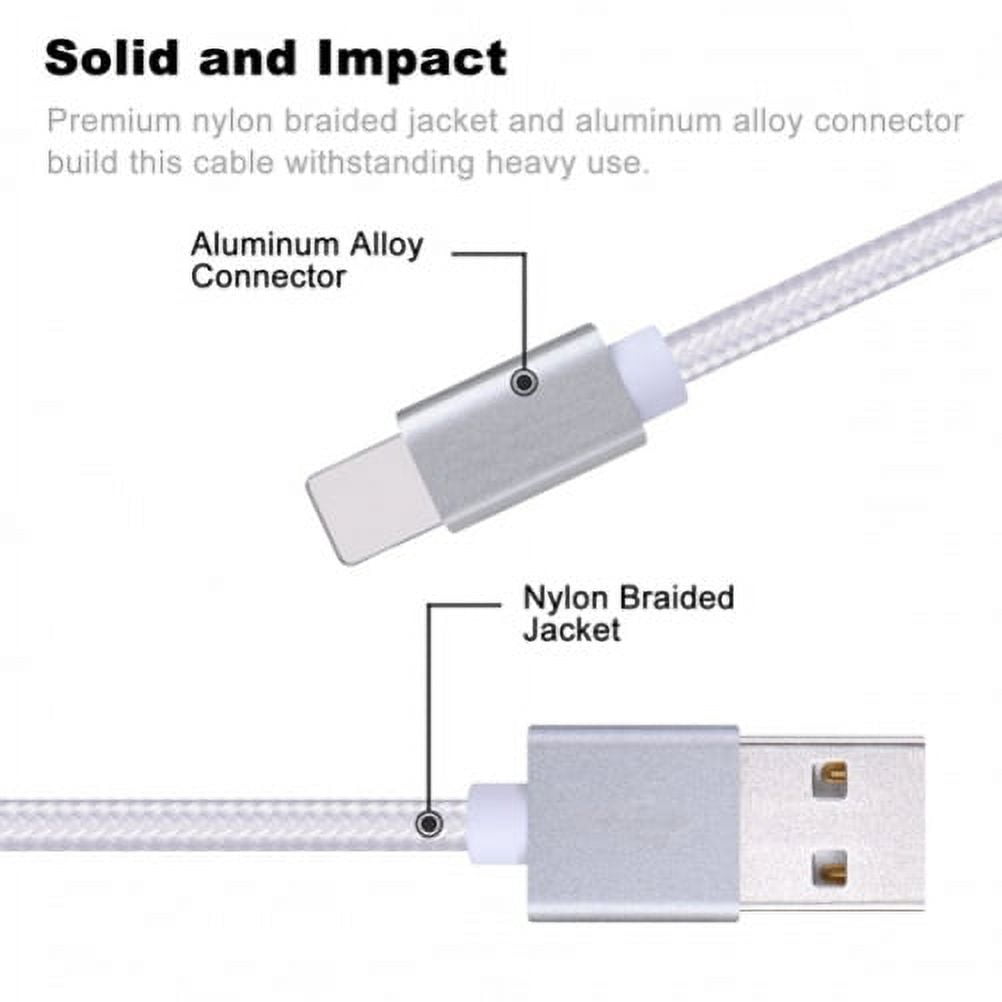 Power Adapter 6ft USB-C Cable 18W Fast Home Charger for LG Velvet, Wing, K92 5G Phones - QC3.0 TYPE-C Cord Travel Wall AC Plug Long P6J Compatible With LG Velvet, Wing, K92 5G Models