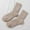 Khaki, variant on UTTOASFAY Men Socks Winter Super Thick Plus Fleece Wool Socks Men'S Warm Wool Socks Solid Color Sock
