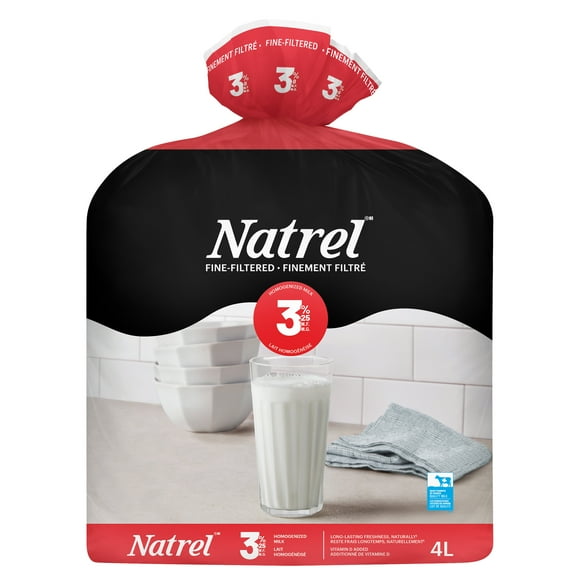 Natrel Fine-filtered 3.25% Homogenized Milk 4L