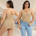 thumbnail image 7 of ANYFIT WEAR Plus Size Women's Shapewear Bodysuit Tummy Control Full Body Shaper Sculpting Snatched Waist Body Suit, 7 of 7