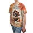 thumbnail image 4 of Happy Thanksgiving French Bulldog Turkey Costume Pumpkins Autumn Leaves All Over Print 3D Shirt Unisex Merch Dog Lover Gifts - 13014, 4 of 6