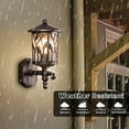 thumbnail image 5 of GZBtech Outdoor Wall Lantern Light Fixture Exterior Wall Mount Sconce Waterproof Aluminum Wall Lamp for Porch Patios Doorway, 5 of 7