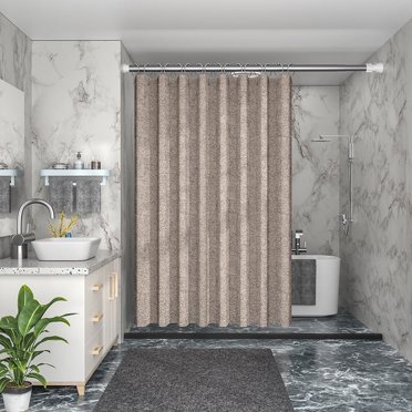 Shower Curtain Waterproof Mildew Resistant Mold Resistant Antibacterial Bath Curtains with Hooks Bathroom Accessories A2