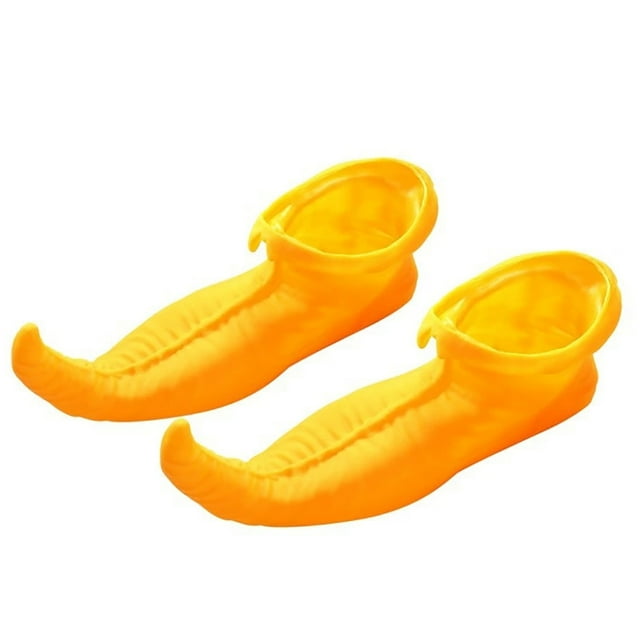 Chaussures Halloween Clown en Latex Chaussures de Cosplay Chaussures Elf Accessoires de Costume