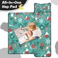 thumbnail image 4 of Green Christmas Baking Pattern Toddler Nap Mats for Kids Preschool,60"x20" Sleeping Mat Bag or Kids,Toddler Sleeping Bag,Toddler Nap Mat or Daycare, 4 of 6