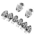 thumbnail image 3 of 1 Juego de parrillas para dientes de Hip Hop, novedad, soportes para dientes, joyería de Metal, parrillas para dientes, soportes decorativos, 3 of 5
