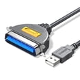 thumbnail image 1 of Cable de impresora USB a puerto paralelo UGREEN de 3 m para impresoras antiguas, 1 of 9