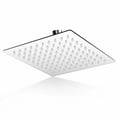 thumbnail image 6 of Zovajonia 16 in Square Rainfall Shower Head Ultra thin Overhead Sprayer Brushed Nickel, 6 of 11