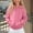 Pink, variant on Abtuhar Children Fall Winter Hooded Casual Outerwear and Jackets Winter Solid Fleece‑lined Zip‑up Coat with Side Pockets for 5‑14 Years