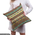 thumbnail image 5 of Ambesonne Tribal Fabric by the Yard Upholstery, Native Geometric Art Pattern, 1 Yard, Multicolor, 5 of 5