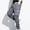 Gray, variant on Cargo Pants For Boys, Solid Color Straight Type Workwear Relaxed Fit Multiple Pockets Mens Pants Black L