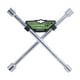 thumbnail image 1 of Llave De Cruz 14 Cromada Universal Llanta Auto/camioneta plateado., 1 of 7