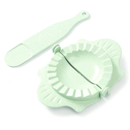 

Wheat Straw Dough Press Set Kitchen Gadget for Large and Small Dumplings Empanadas Turnovers and Much More Dishwasher Safe Empanada Makers Different Sizes Green pinshui