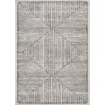 thumbnail image 4 of Bloom Rugs Washable Non-Slip 9' x 12' Rug - Brown Striped Area Rug for Living Room, Bedroom, Dining Room, and Kitchen - Exact size: 9' x 12', 4 of 10