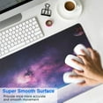 thumbnail image 4 of Planet Space Map&nbsp;desk Mouse Padwaterproofwashable&nbsp;for Office Home Work GamingmousematRubber Base Mousepad with Stitched Edges 31.5x11.8inches, 4 of 7