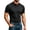 Black, variant on Luvrsol Mens Tshirt Heavyweight Solid Crew Neck Basic Tee Breathable Cotton Blend Work Shirts S-3XL