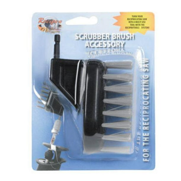 Recipro Tools RCTSCB10 Scrubber Brush For Reciprocating Saws, 7/8