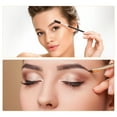 thumbnail image 5 of Unique Bargains 1pcs Soft Double Sided Eyebrow Brush Angled Eye Brow Brush Eyelash Extension Brush Silver Tone Black, 5 of 5