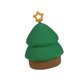thumbnail image 1 of Mini lámpara de noche navideña de silicona recargable por USB, lámpara de mesa decorativa creativa, adorno para regalo, dormitorio, fiesta, habitación Estilo árbol de Navidad, 1 of 7