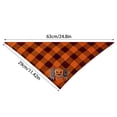thumbnail image 2 of Gardjoe Not only does this Halloween pet bandana add spooky festive style to your dog or cat, but it also provides comfortable breathable wear that pets love all season long, 2 of 6