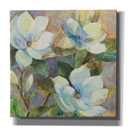 Epic Graffiti 'May Magnolias' by Albena Hristova Canvas Wall Art, 26" x 26"
