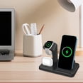 thumbnail image 6 of AZXY Wireless Charging Station,Charging Station for Multiple Devices,Wireless Charger,Desk Magnetic Fast 3 in 1 Charger Compatible for Smart Watch Phone Apple Android Iphone Samsung Devices, 6 of 8