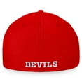 thumbnail image 4 of Men's Fanatics Red New Jersey Devils Core Primary Logo Flex Hat, 4 of 4