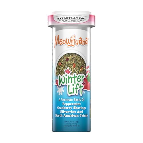| Winter Lift Catnip Holiday Blend | Premium Organic Catnip | Grown In North America | Perfect For Cat Toys | Fresh Catnip For Extended Playtime