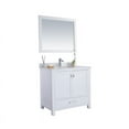 thumbnail image 2 of Laviva Wilson 36" Wood Cabinet with Quartz Countertop in White, 2 of 8