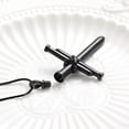 thumbnail image 2 of Nail Cross Urn Necklace for Ashes for Men Women Cremation Jewelry Pendant Religious Memorial Keepsake for Ash Holder, 2 of 6