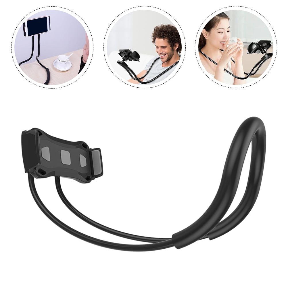 landege Universal Smart Mobile Phone Stand Hanging on Neck Cell Phone Mount Holder