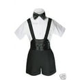 thumbnail image 5 of Baby Shower Boy Easter Church Christening Baptism Formal Tuxedo Suits Black 0-2T, 5 of 5