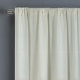 thumbnail image 3 of Better Homes & Gardens Light Filtering Linen Blend Rod Pocket Curtain, Single Panel, Papyrus Beige, 50" W x 84" L, 3 of 6